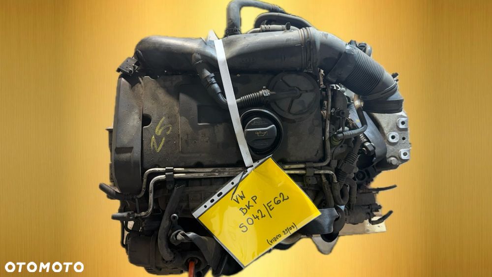Volkswagen BKP 2.0 diesel silnik kompletny z pełnym osprzętem gotowy do montażu VIDEO PRACY SILNIKA - WHATSAPP LUB LINK W OPISIE - 3