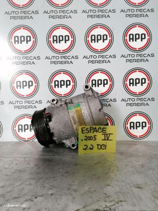 Compressor ar condicionado Renault Laguna 2/ Espace 4 - 1.9 DCI/2.2 DCI. - 1