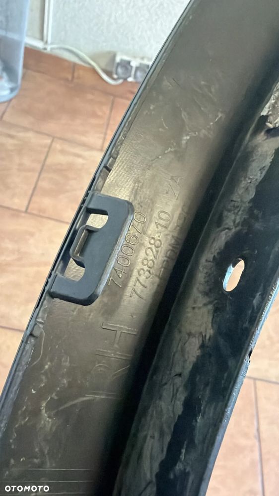 BMW X3 G01 PRAWA LISTWA BŁOTNIKA TYŁ TYLNA 7400670 - 4