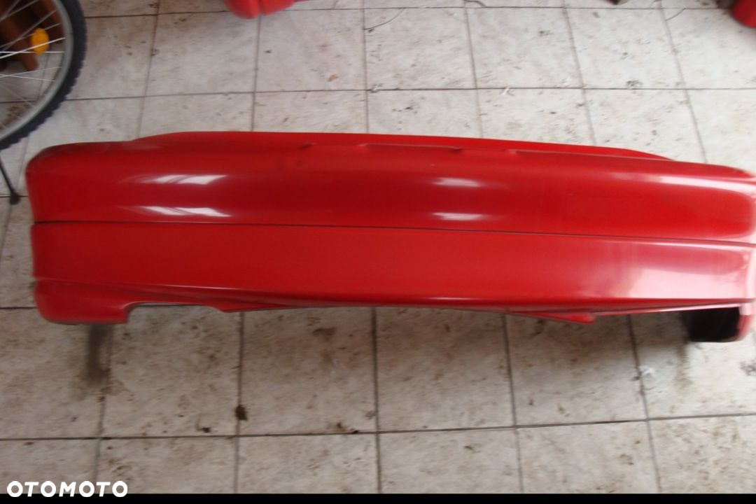 Opel Astra GSi 2.0 16V c20xe - Czerwony Tylny  ZDERZAK  Tył - Zaślepka Przód - Hokej Spoiler Listwa - 5
