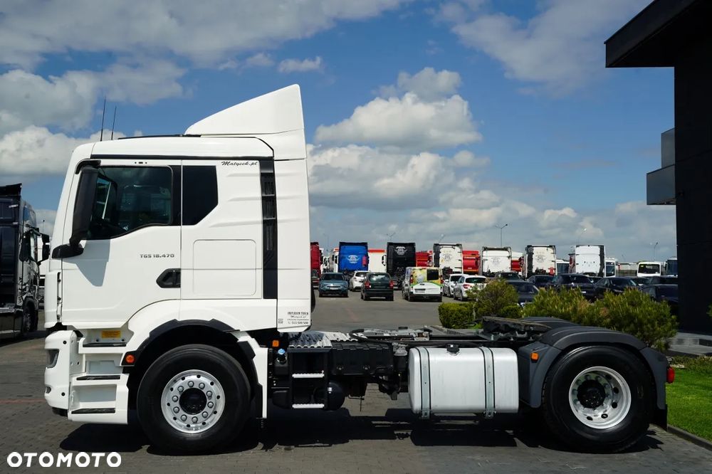 MAN TGS 18.470 / HYDRAULIKA / RETARDER / NISKA KABINA / NAVI RIO / ALUFELGI / EURO 6 - 7