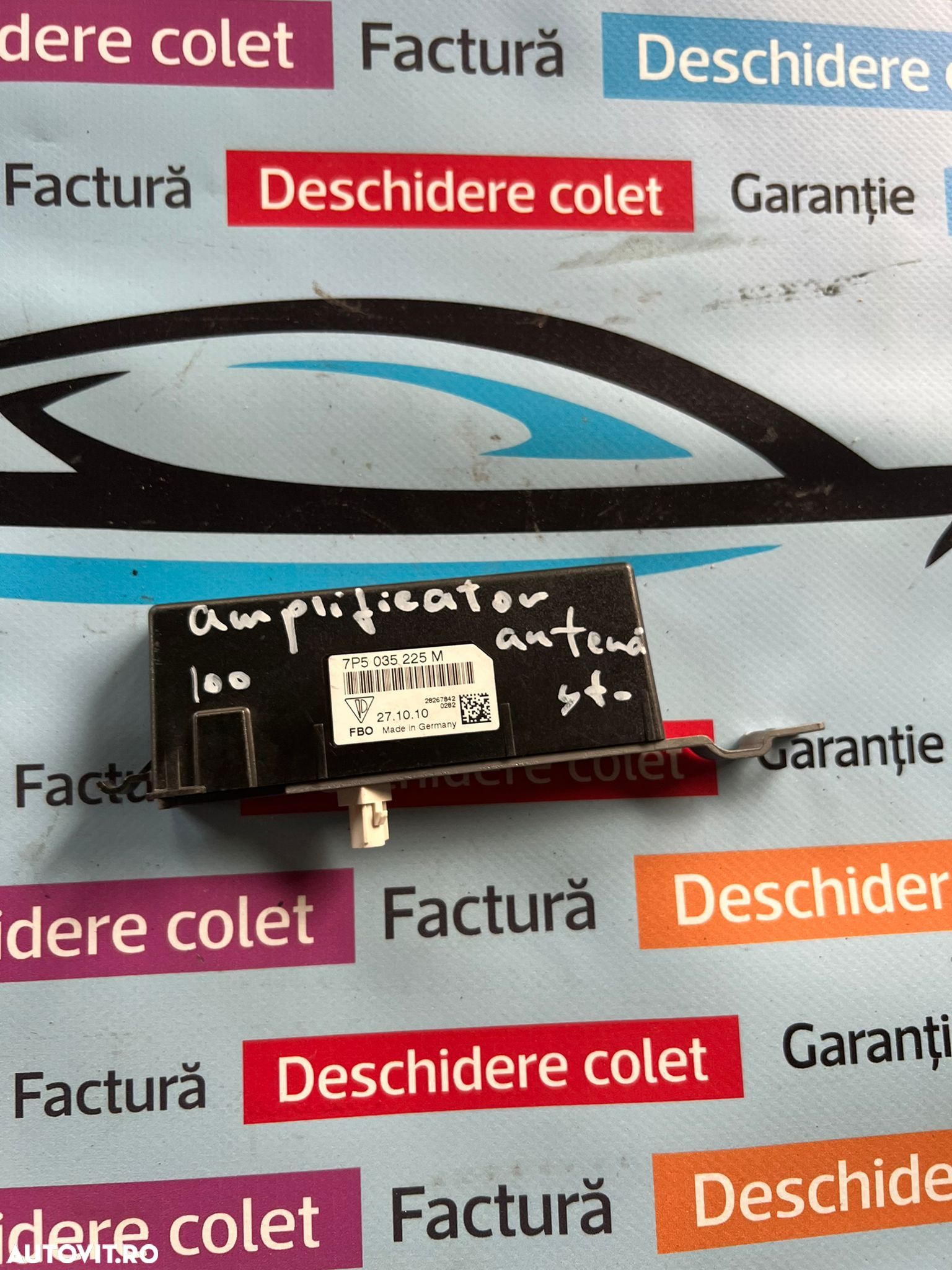 Amplificator antena Porsche Cayenne VW Touareg 7P5035225M 2010 2018 - 1