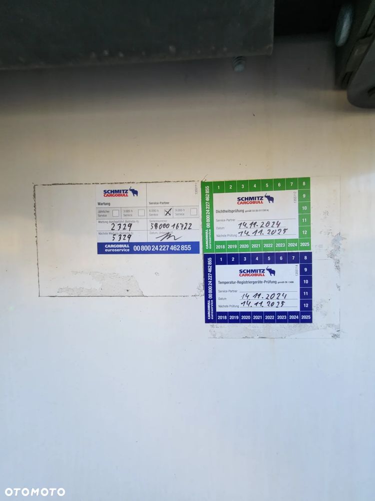 Schmitz Cargobull Oryginał/doppelstock +belki/2 osie podnoszone automat/ściana grodziowa - 10