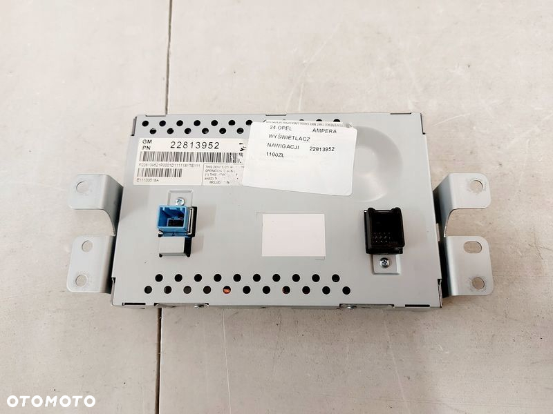 OPEL AMPERA WYŚWIETLACZ MONITOR EKRAN NAWIGACJI NAVI 22813952 - 5