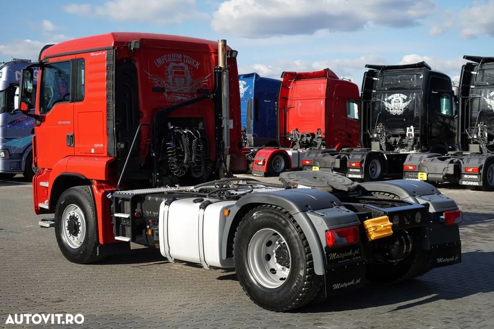 MAN TGS 18.500 / 4x4 / HIDRAULICĂ / HIDROPILARE / CABINĂ JOSĂ / EURO 6 / - - 6