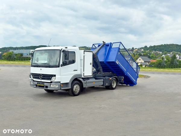 Mercedes-Benz 815 * HAKOWIEC + KONTENER 3,68 m * STAN BDB