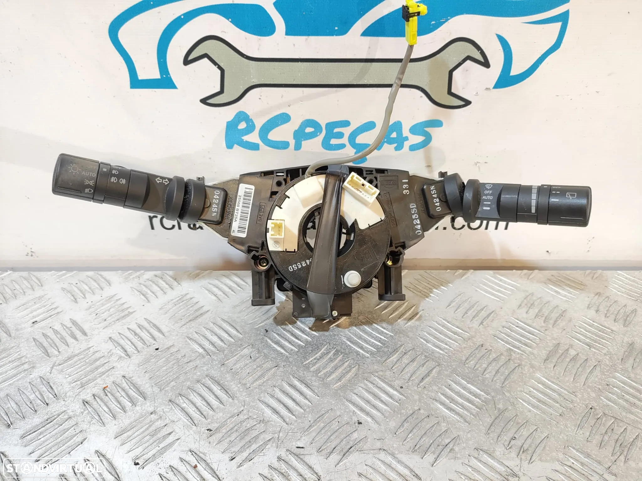 - Fita airbag/Manetes de comandos original Nissan Qashqai J10 - 4