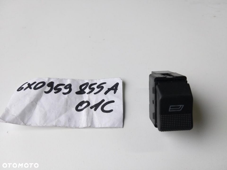 Wyłacznik przycisk  szyby Bocznej  VW polo  6X0959855A 01C - 2