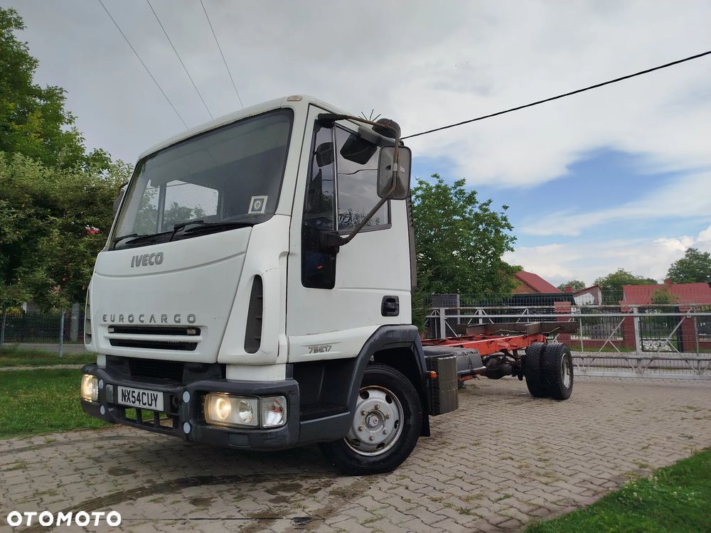 Iveco Eurocargo 75e17 Tector Niski przebieg rama laweta zwyżka wywrotka podnośnik koszowy - 23