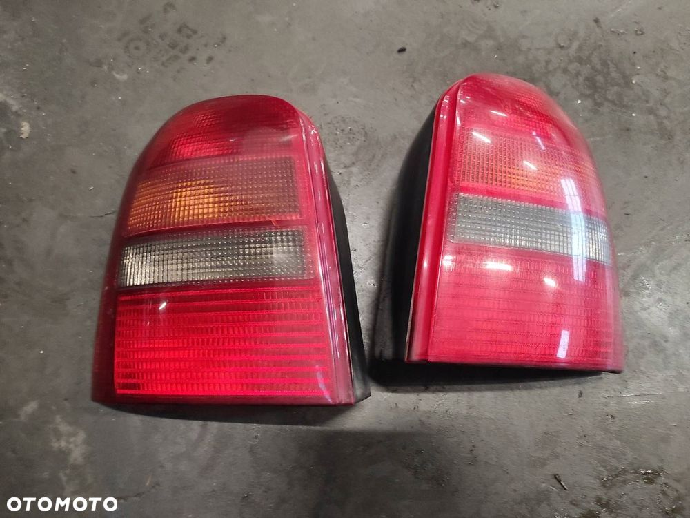 KOMPLETNY TYŁ AUDI A4 B5 LZ5L KLAPA BAGAŻNIKA ZDERZAK TYŁ LAMPA LAMPY TYŁ - 8