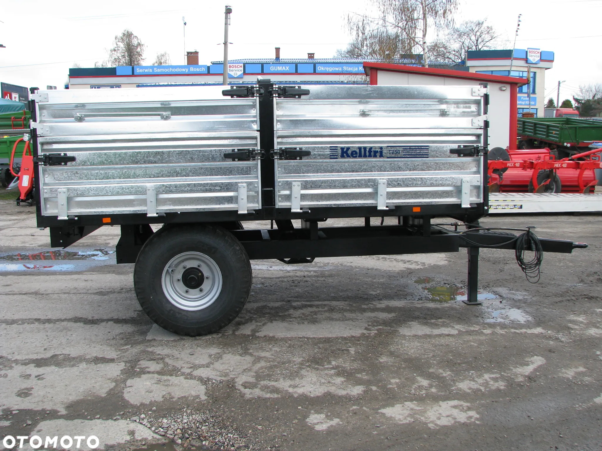 Inny Przyczepa ciężarowa-rolnicza Ursus 7t T-042 TANDEM z systemem trójstronnego wywrotu/ Przyczepa KELLFRI z wywrotem 23-TV6023 5-ton / 23-TV702 7-ton wywrotka - 30