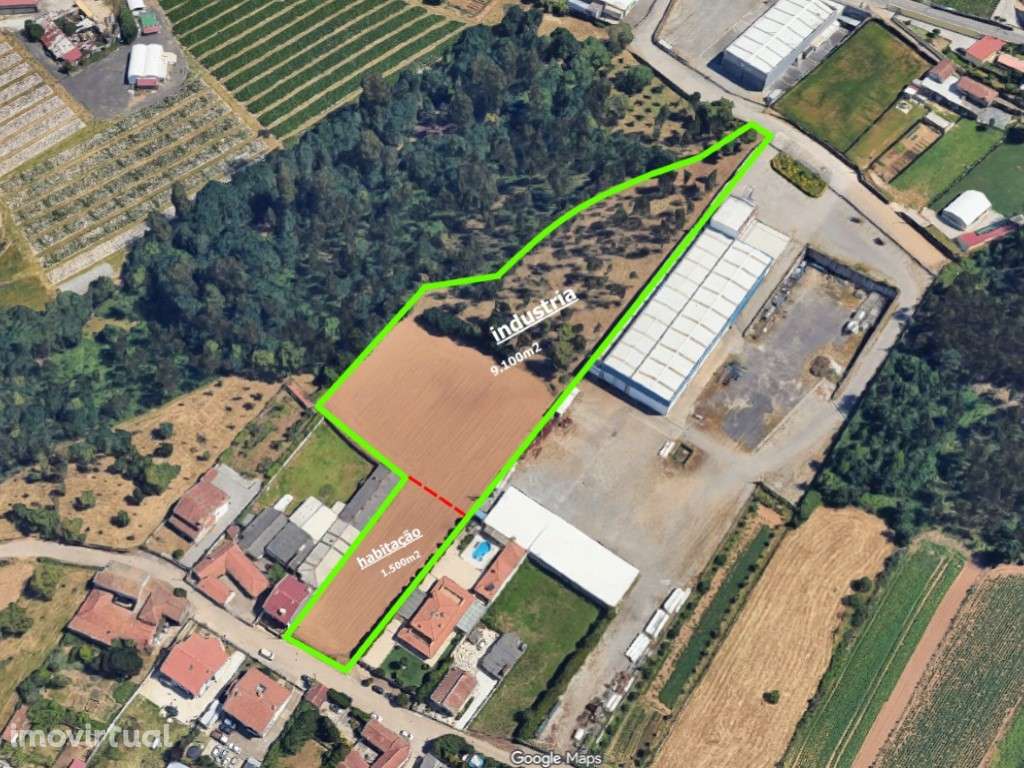 Terreno com 10.600m2 em Alfena - Grande imagem: 4/4