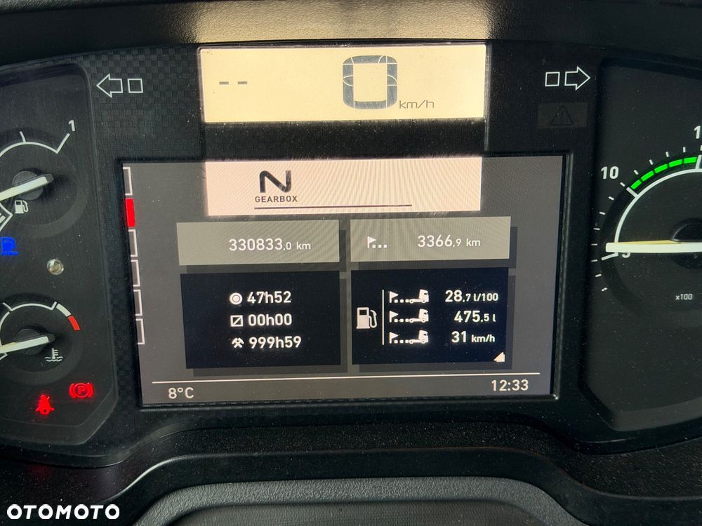 Renault C380 6X2 // SKRZYNIOWY + HDS PALFINGER PK17.001 SLD3 // SUPER STAN - 19