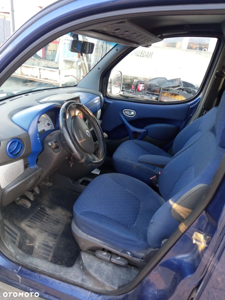 Na części FIAT DOBLO I Malibu kod lakieru: 480 silnik 1.6 16v 103KM 182B6000 skrzynia maska zderzak drzwi klapa szyba fotel kanapa lusterko lampa deska - 9