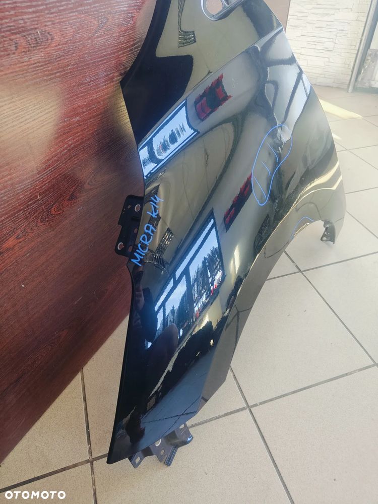 Nissan Micra K14 lewy błotnik przedni - 2