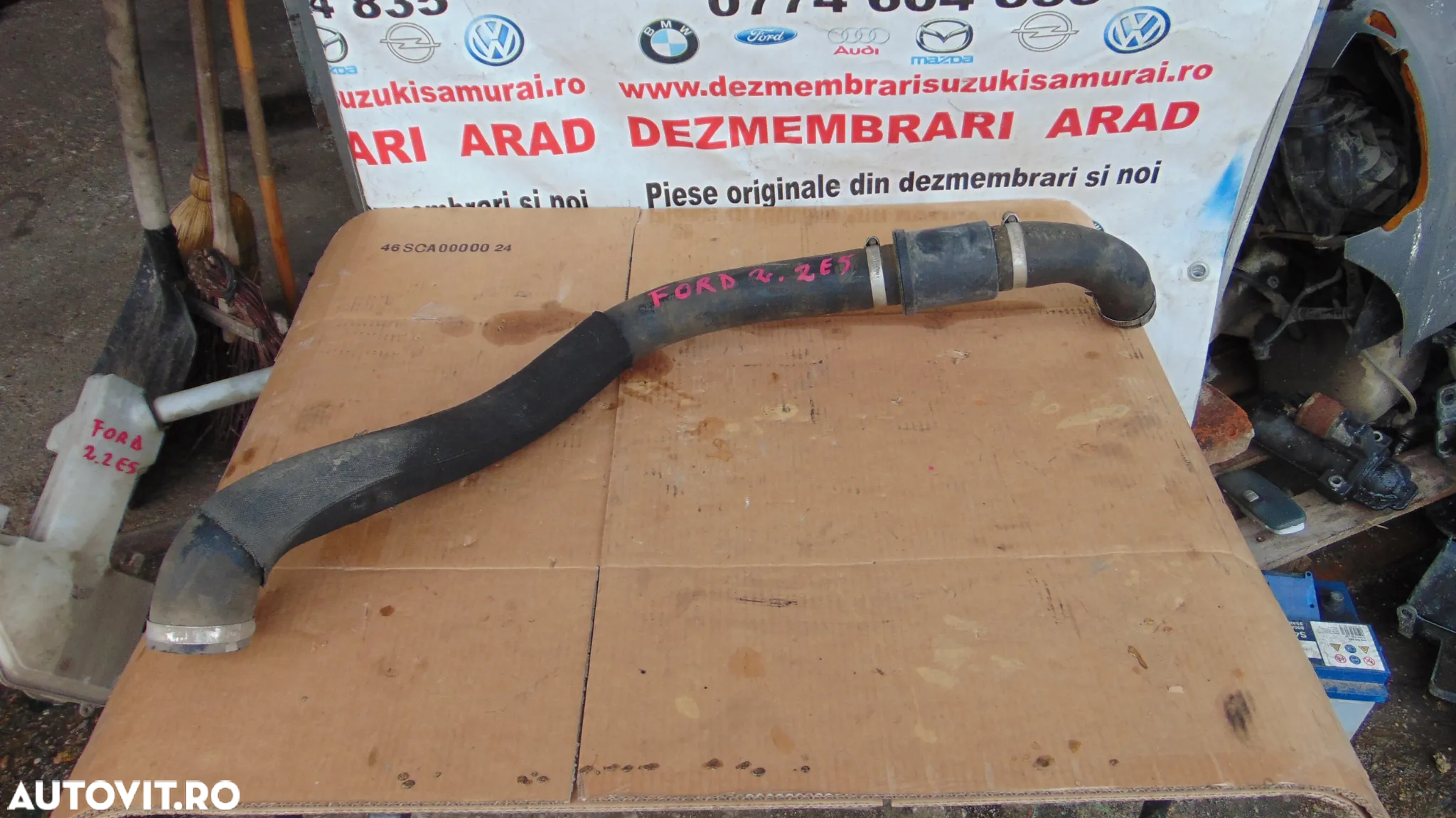 Furtun turbo Ford Transit Custom conducta turbina dezmembrez 2.2 - 2