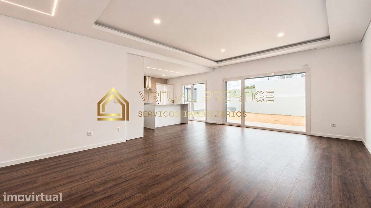 Moradia Térrea T4 | 2 Suites | Lote 400m² | Potencial Piscina | Nov... - Grande imagem: 2/32