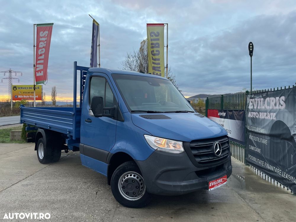 Mercedes-Benz Sprinter BASCULABIL AXA DUBLA SPATE Bena 3.8 m - 33