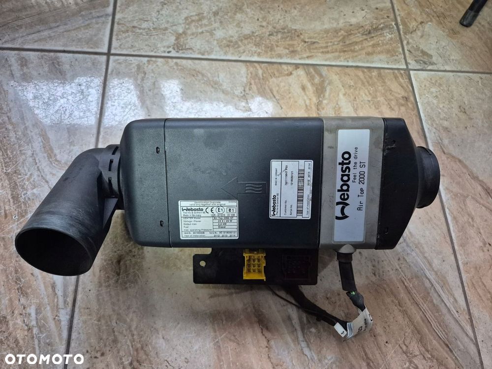 WEBASTO OGRZEWANIE POSTOJOWE PIEC AIR TOP 2000 ST DAF LF EURO 5 , EURO 6 - 1