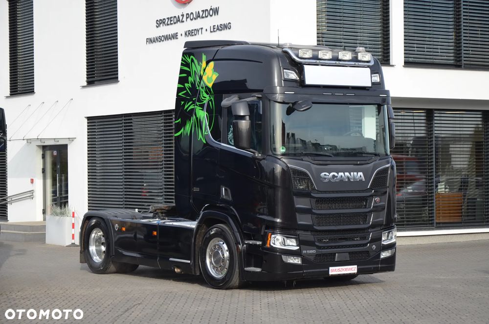 Scania R 580 / V8 / 4 PODUSZKI / KLIMA P. / NAVI /FULL LED / ACC / 7410 - 3