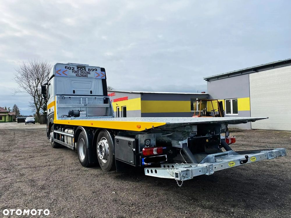 Mercedes-Benz platforma hydrauliczna DMC 26T auto - laweta zabudowa - 11