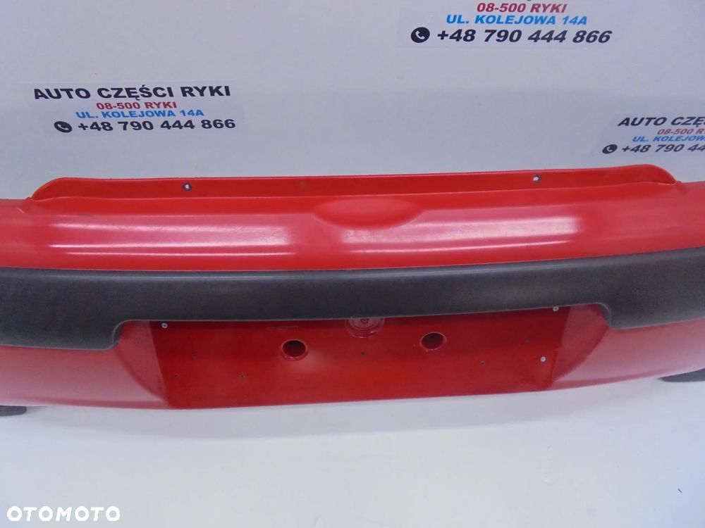Daewoo Matiz Zderzak Tył Czerwony - 6