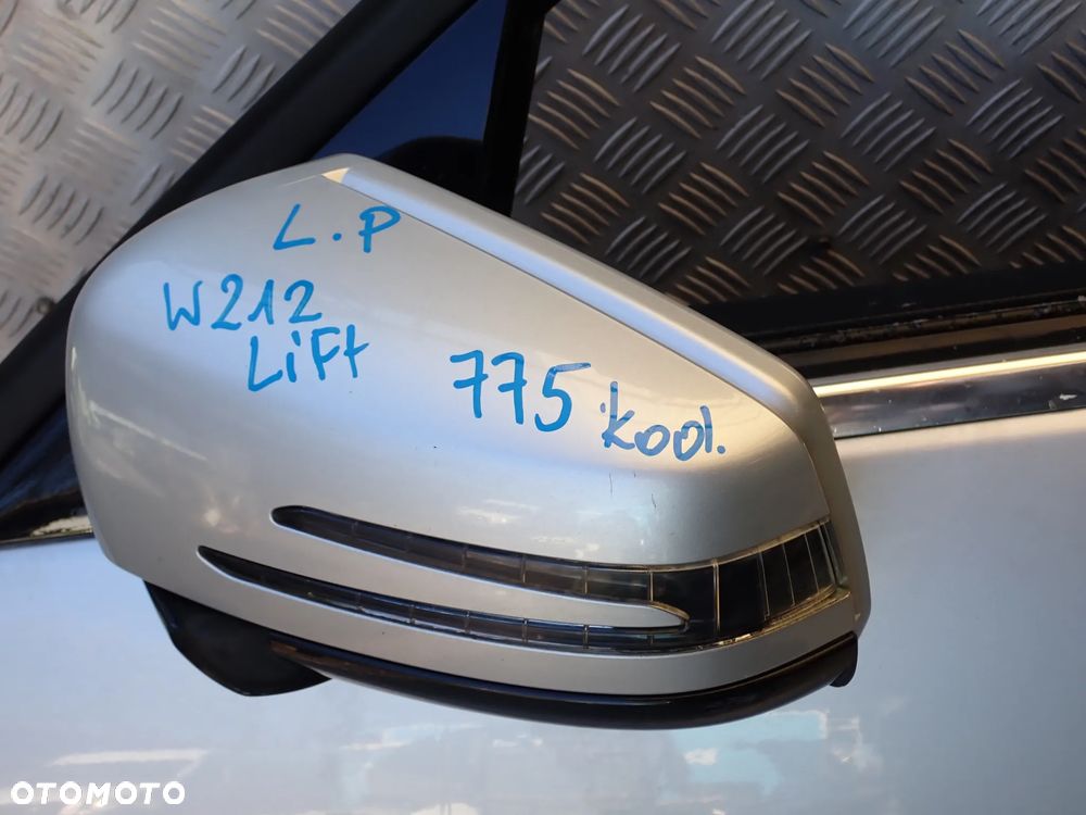 MERCEDES W212 LIFT KOMBI E-KLASA  -  ZDERZAK PRZEDNI +MASKA + BŁOTNK LEWY/PRAWY -- CZOŁÓWKA   -DRZWI LEWY / PRAWY PRZÓD / TYŁ - ZDERZAK TYLNI  -KOD LAKIERU 775 - 27