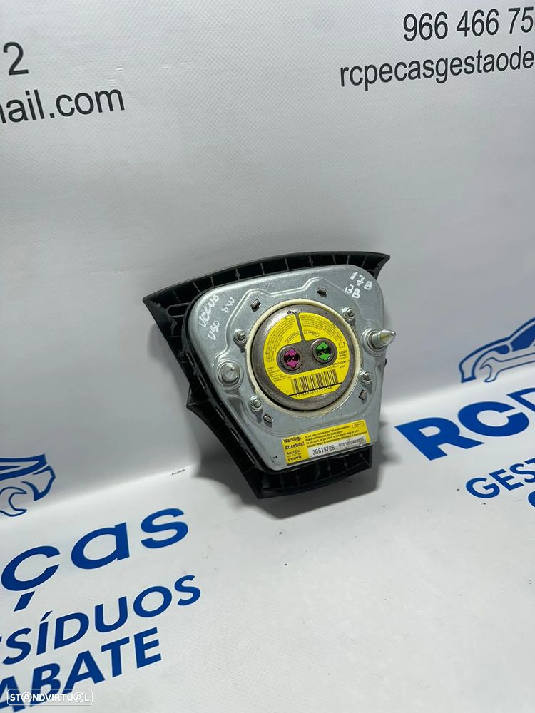 .Airbag Volante Guiador Original Volvo S40 V50 C30 30615725 2004 - 2013 - 5