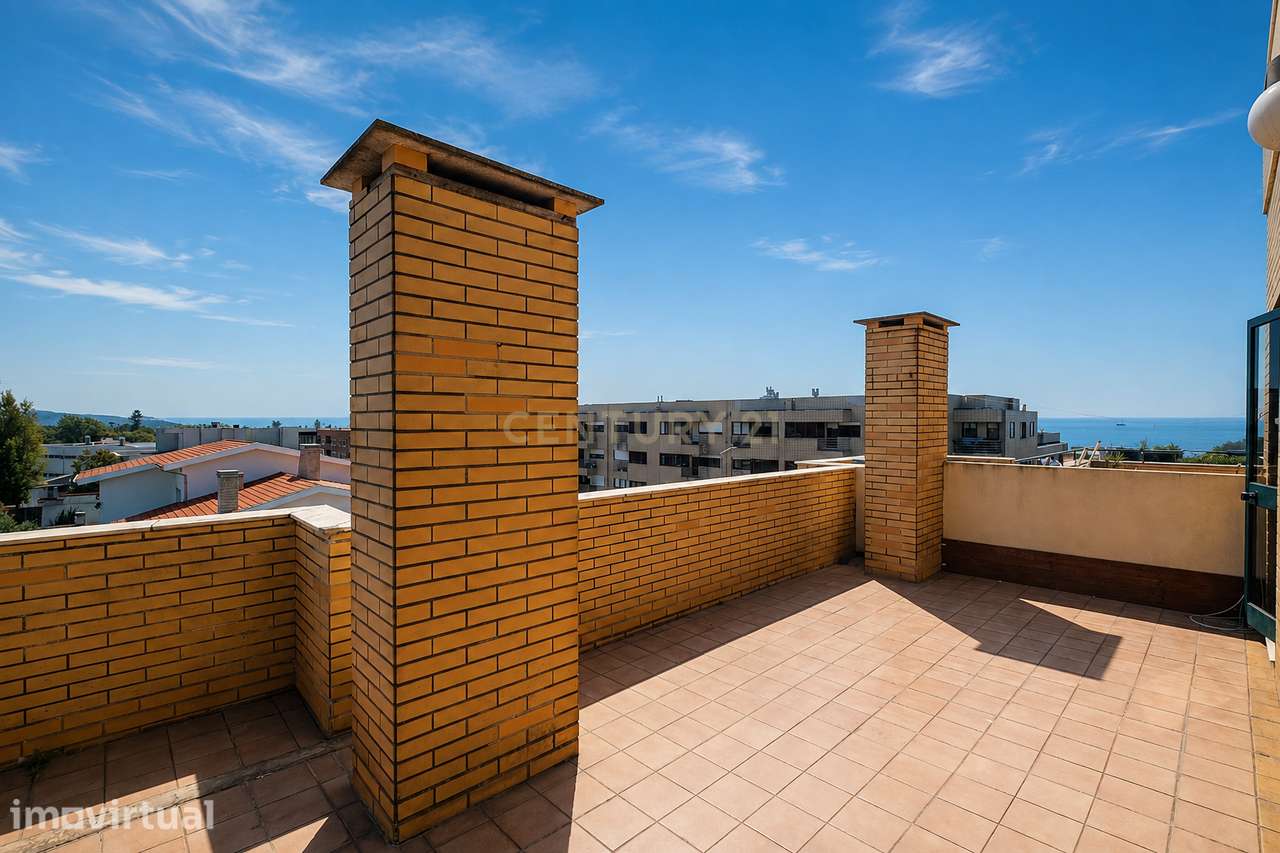 Apartamento T3 com Terraço, Vista Mar e Garagem Box em Arcozelo – Vila - Grande imagem: 5/33