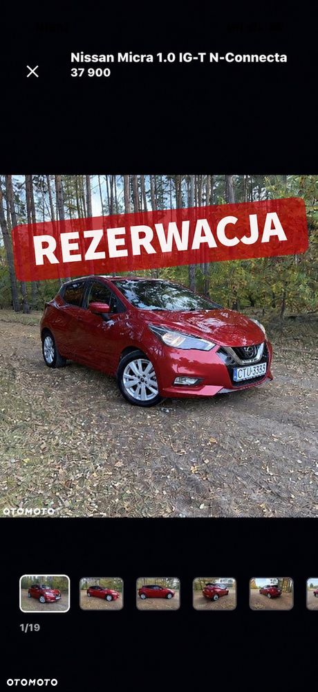 Nissan Micra 1.0 IG-T N-Connecta