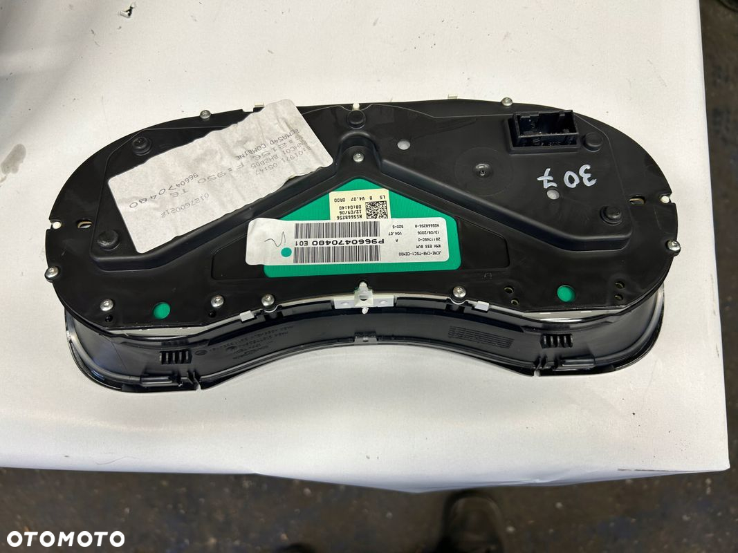 PEUGEOT 307 2,0 16V LICZNIK 9660470480 - 3