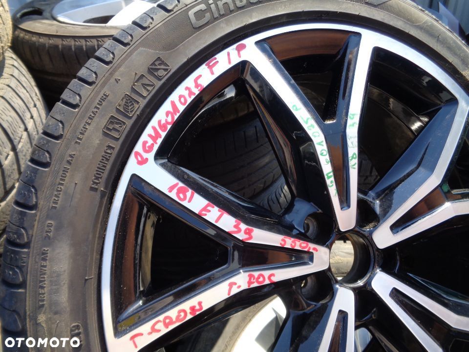 VW T-ROC T-CROSS ALUFELGA 18 ET39 2GM601025F/ P - 3