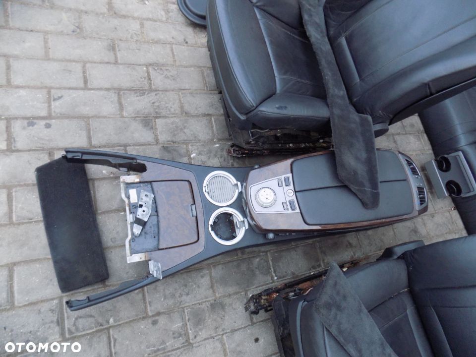 BMW E65 KOMPLETNE WNĘTRZE FOTELE BOCZKI KANAPA TUNEL ANGLIK - 7