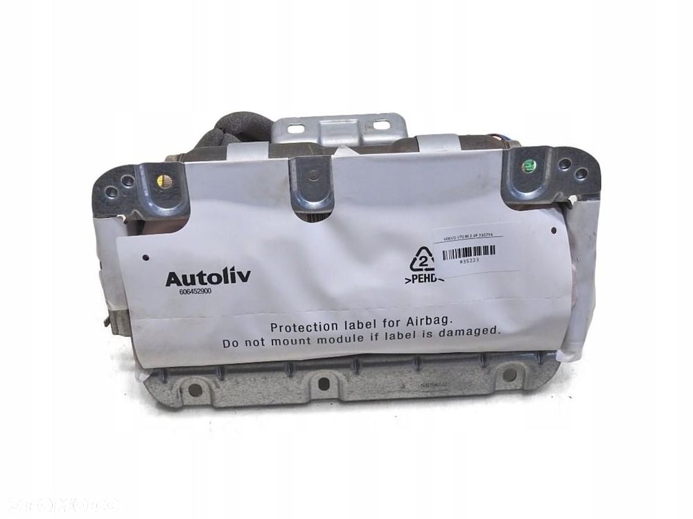 PODUSZKA AIRBAG PASAŻERA VOLVO V70 III 30721035 - 1