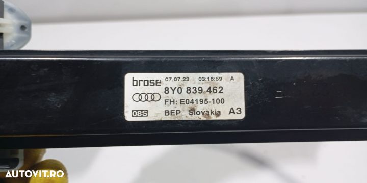 Macara dreapta spate 8Y0839462 Audi A3 4 (8Y) [2020 - 2020] - 3