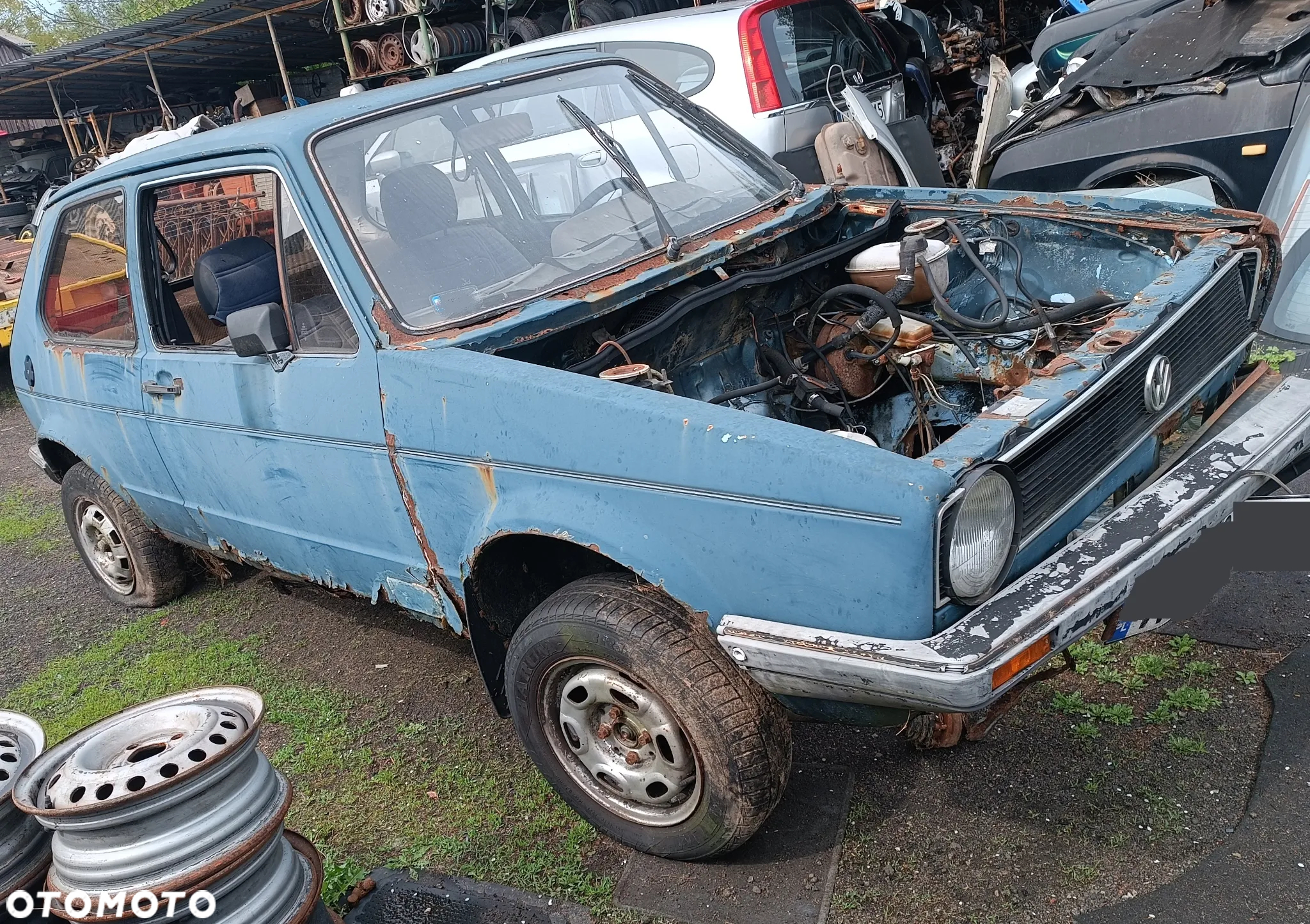 VW GOLF Mk1 Drzwi Pas Szyby Skrzynia Lampy - 20