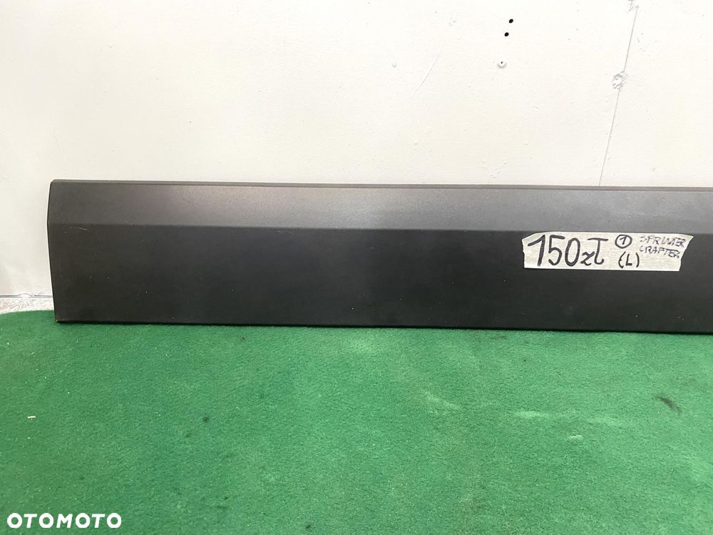 SPRINTER 906 VW CRAFTER 06- LISTWA LEWA BOCZNA CZARNA ORYGINALNA - 2