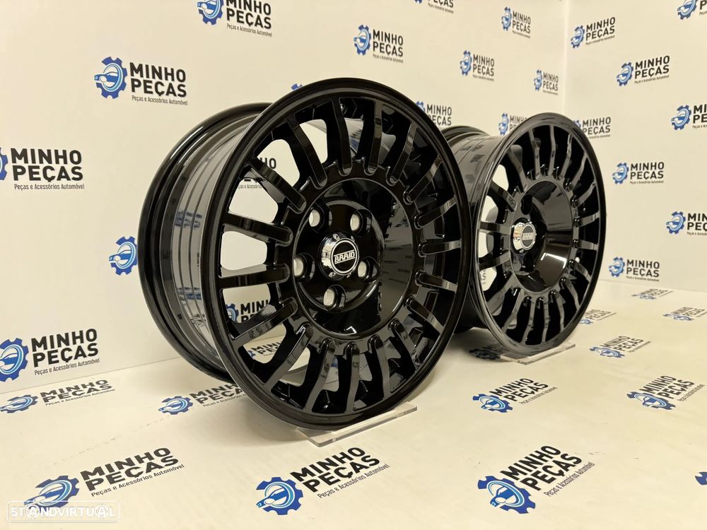 Jantes Look BRAID Win Race em 16 Preto Brilho (5X120) - 2