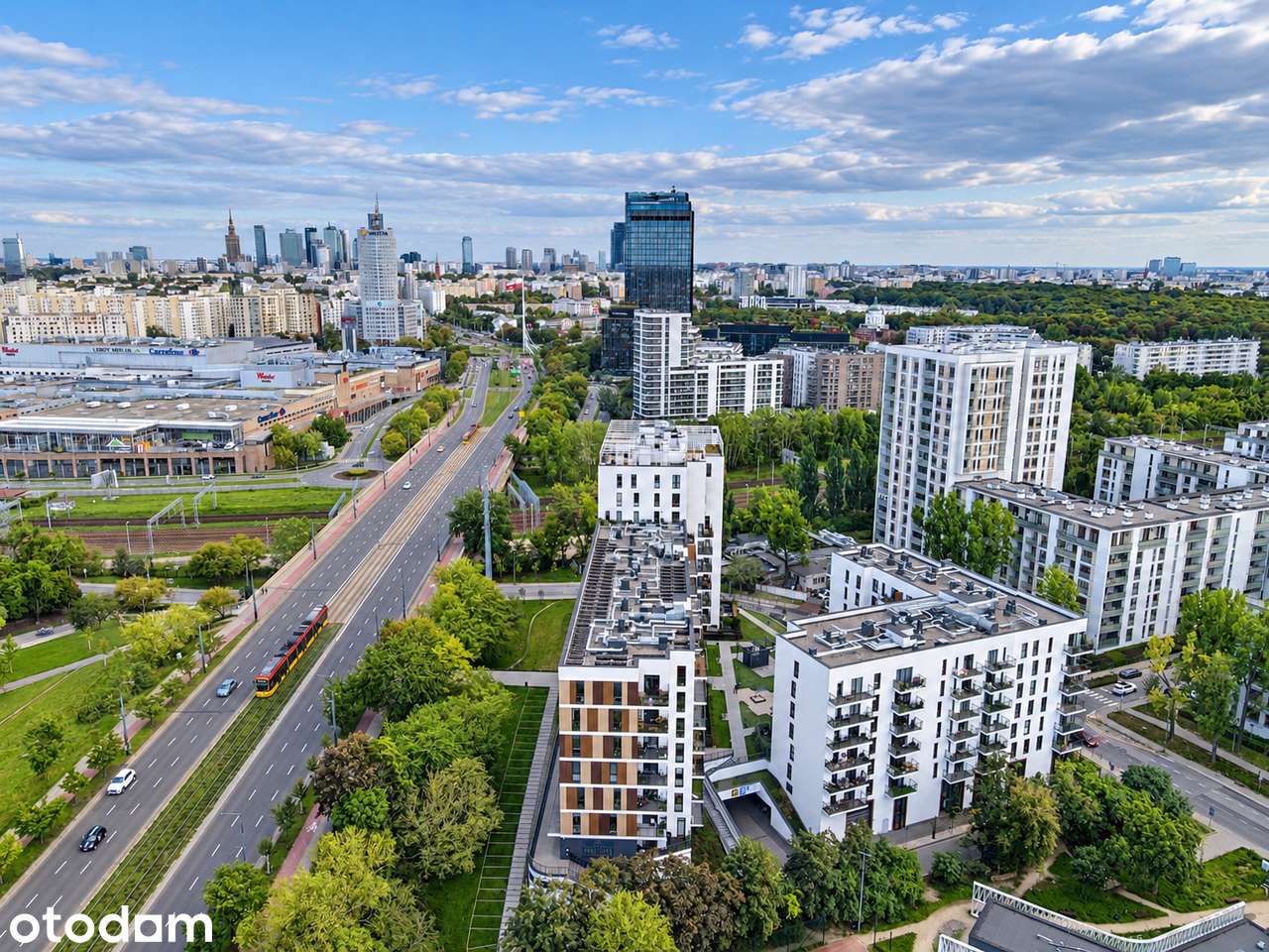 Studio ze strefą sypialnianą i dużym balkonem|Żoliborz, blisko Arkadii