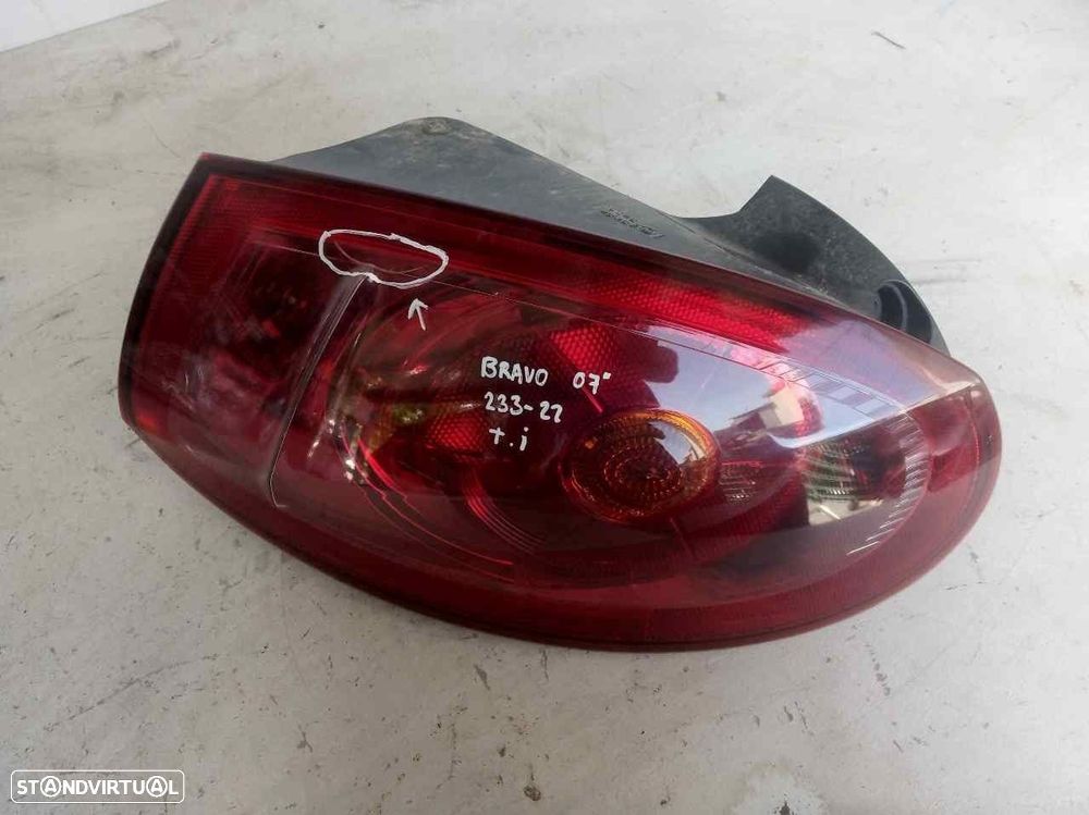 FAROLIM TRASEIRO ESQUERDO FIAT BRAVO II -27272401 - 4