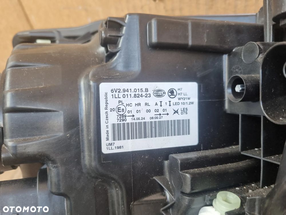 SKODA FABIA III LAMPA PRZEDNIA LEWA - 7