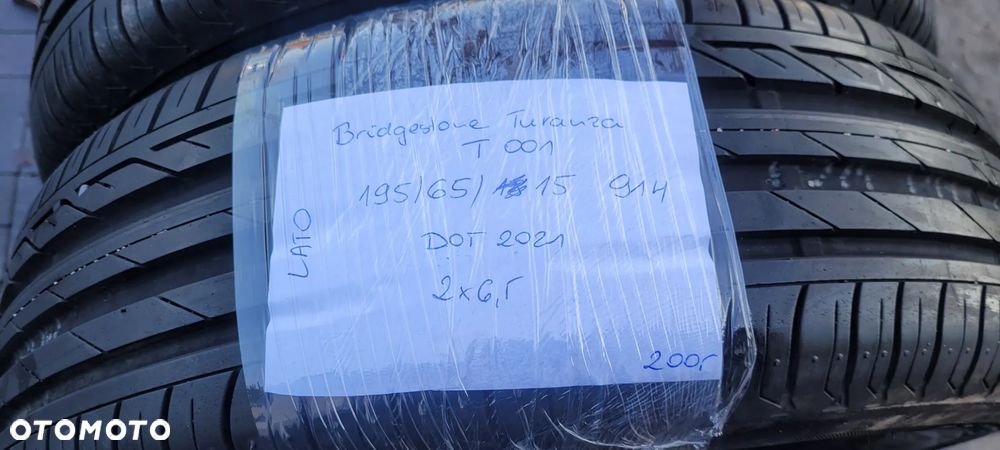 Opony letnie Bridgestone Turanza T001 195/65/15 2021 - 5