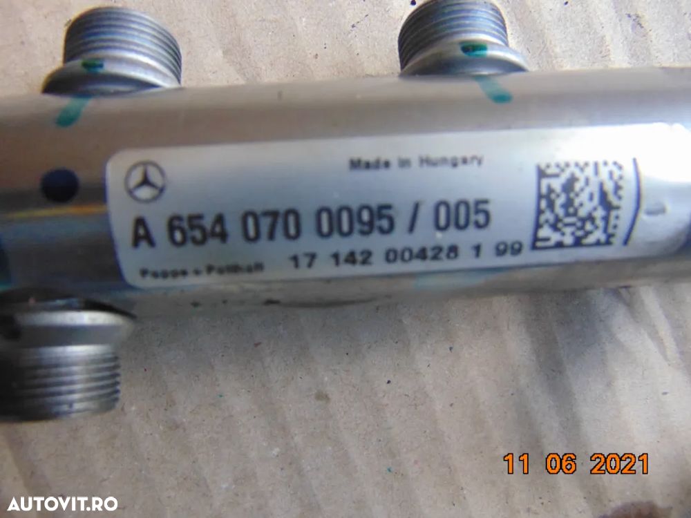 Rampa injectoare Mercedes w213 Cla X253 w253  W205 motor 2.0cdi tip 654 rampa - 4