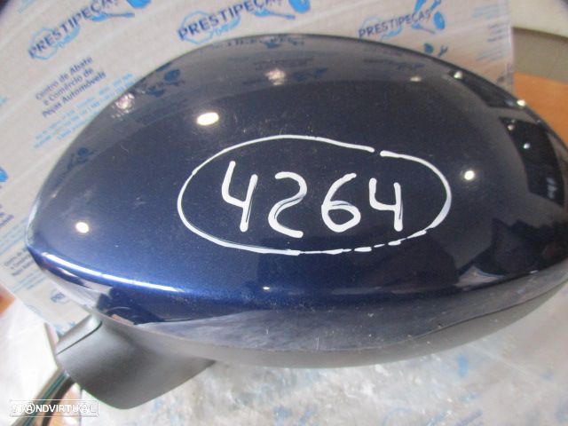 Espelho 21166001V2 OPEL ASTRA K FASE 2 2020 1.2I TURBO 131CV 5P AZUL ESQ ELETRICO 5 PINOS - 4