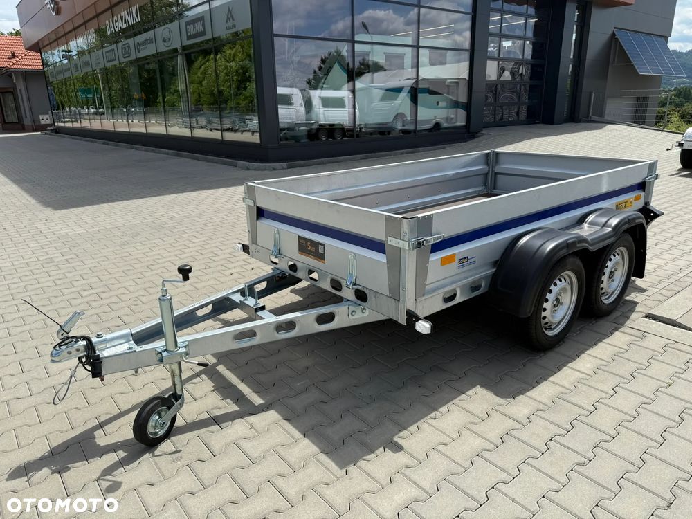 Wiola SILESIA PLUS przyczepa dwuosiowa 302x152x38cm MOCNA RAMA SPAWANA - 2