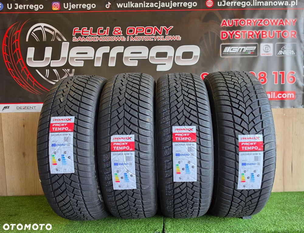 Koła zimowe MG HS 19x5x112 - RoadX Frost Tempo 225/55/R19 + TPMS - 2
