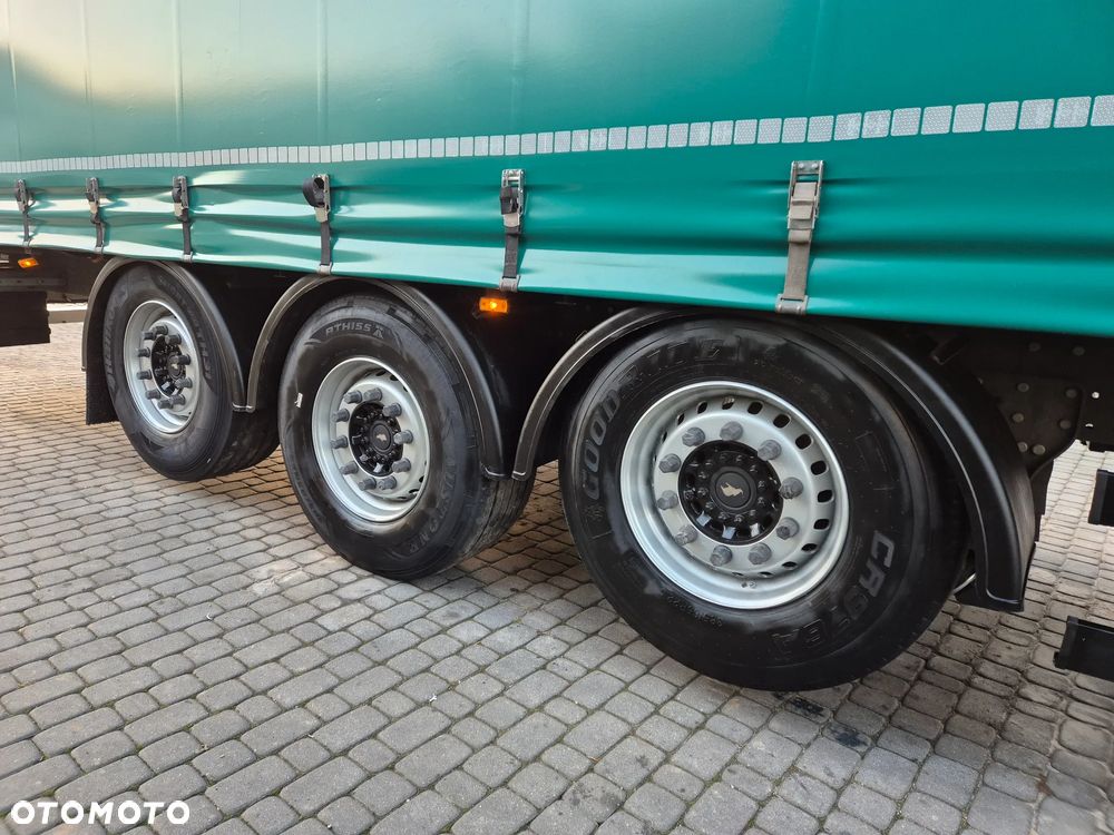 Schmitz Cargobull Standard 2018 2x oś podnoszona podnoszony dach z Niemiec  / OŚ PODNOSZONA / ładne opony / nowa plandeka / od pierwszego właściciela / OKAZJA - 5