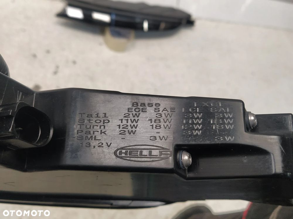 PORSCHE TAYCAN 9JA 19- LAMPA TYŁ TYLNA LED PRAWA LEWA  BASE USA ORYGINAŁ - 11