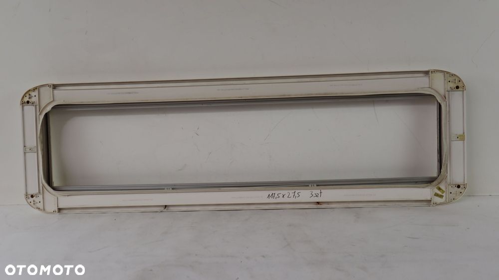 KAMPER PRZYCZEPA KEMPINGOWA MOSKITIERA ROLETA OKNA 129,5 CM X 39 CM - 4
