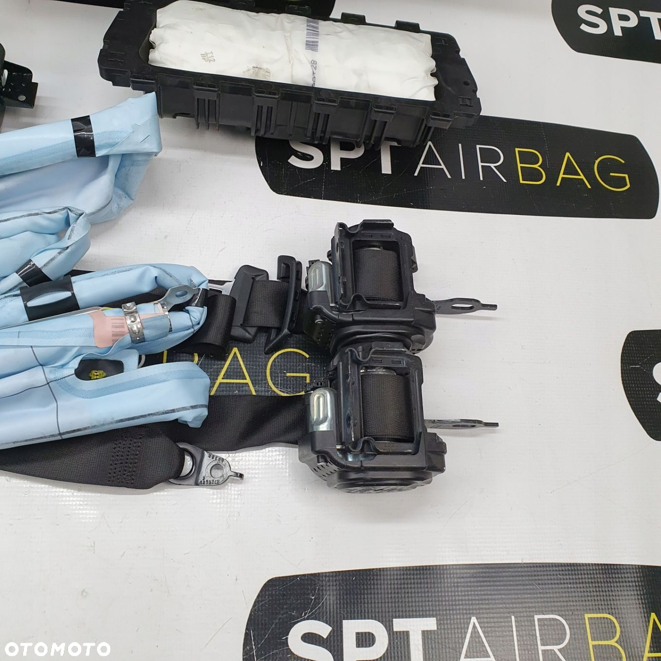 BMW SERIA 3 G20 G21 SERIA 4 G22 G23 G26 DESKA ROZDZIELCZA KONSOLA KOKPIT PULPIT PODUSZKI AIRBAG AIR BAG PASY KIT SET - 11